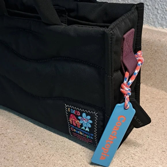 Coachtopia Mini Tote Crossbody Bag - Picture 8 of 9